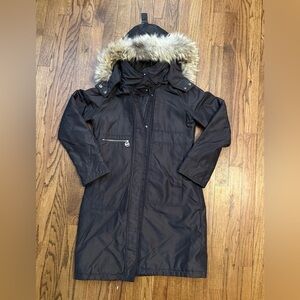 Michael Kors Mid-Length Parka Coat